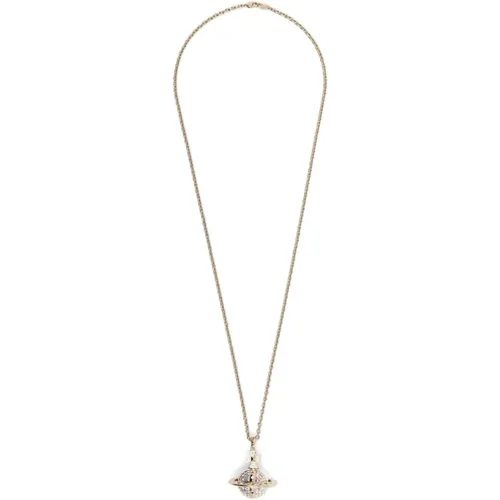 Crystal Orb Pendant Necklace , female, Sizes: ONE SIZE - Vivienne Westwood - Modalova