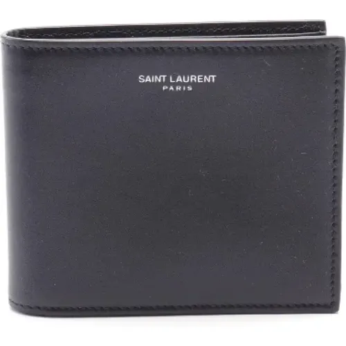 Pre-owned Leather wallets , male, Sizes: ONE SIZE - Yves Saint Laurent Vintage - Modalova