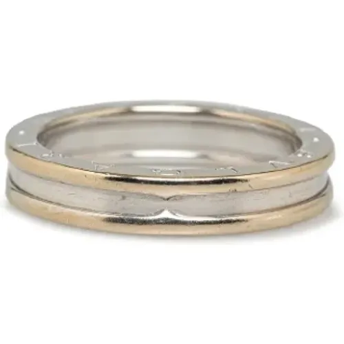 Pre-owned White Gold rings , female, Sizes: ONE SIZE - Bvlgari Vintage - Modalova