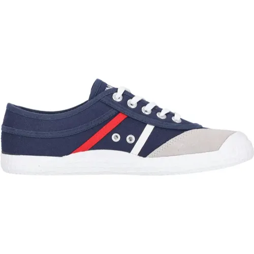 Signature Canvas Schuh Marineblau , Damen, Größe: 36 EU - Kawasaki - Modalova