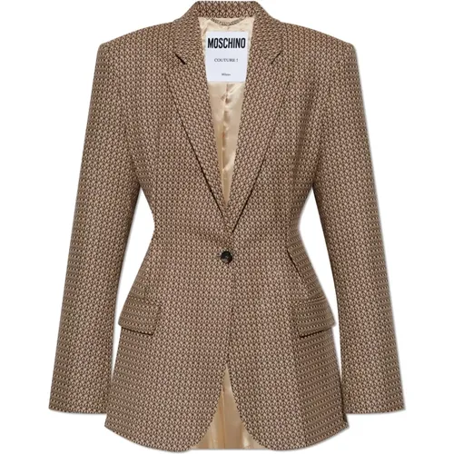 Wollblazer Moschino - Moschino - Modalova