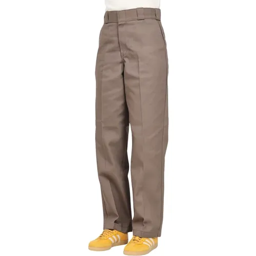 Braune Arbeitsdamenhose , Damen, Größe: W25 - Dickies - Modalova