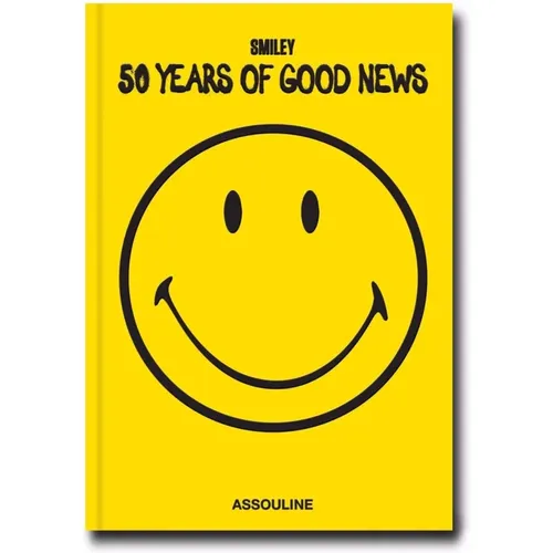 Leben: Smiley 50 Jahre Gute Nachrichten Buch - Assouline - Modalova