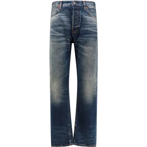 Straight Leg Jeans , male, Sizes: W32, W34, W36, W33 - Haikure - Modalova