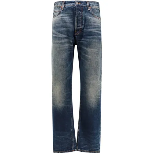Straight Leg Jeans , male, Sizes: W32, W34, W36, W33, W30, W31 - Haikure - Modalova