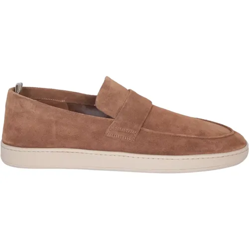 Leather Loafer Shoes , male, Sizes: 8 UK, 9 UK - Officine Creative - Modalova