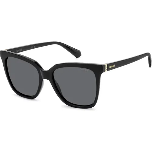 Square Frame Polarized Sunglasses , female, Sizes: 55 MM - Polaroid - Modalova