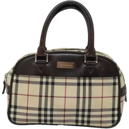 Pre-owned Canvas Handtaschen , Damen, Größe: ONE Size - Burberry Vintage - Modalova