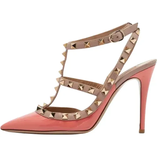 Pre-owned Leather heels , female, Sizes: 3 UK - Valentino Vintage - Modalova