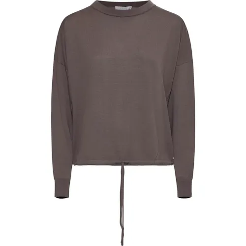 Dove Grey Sweater Kollektion , Damen, Größe: S - KAOS - Modalova