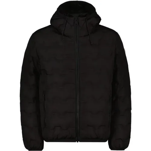 Short Men Down Jacket with Wavy Lasered Pattern , male, Sizes: 3XL, 2XL - Colmar - Modalova