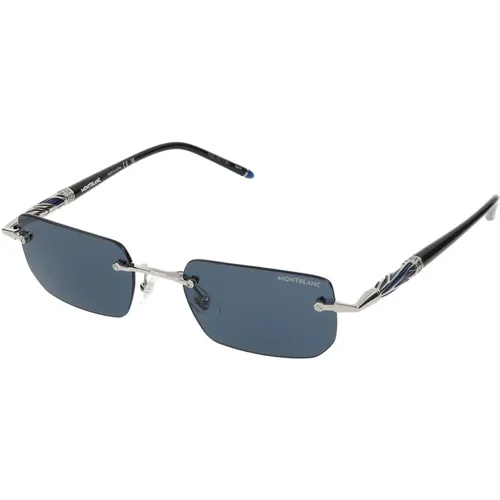 Stylish Sunglasses Mb0348S , male, Sizes: 54 MM - Montblanc - Modalova