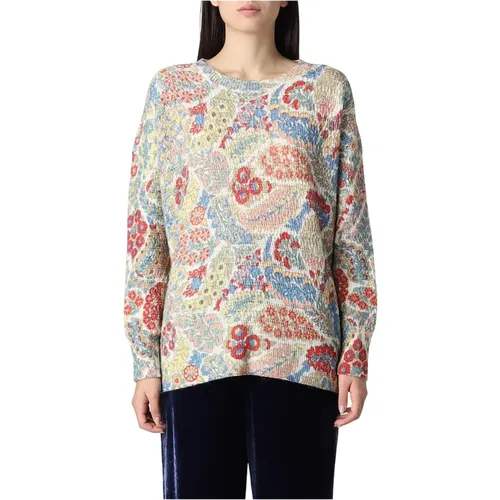 Pullover mit Rundhalsausschnitt , Damen, Größe: 2XS - ETRO - Modalova