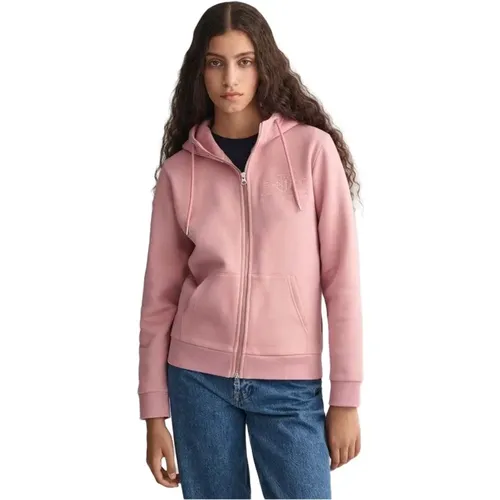 Hoodie , Damen, Größe: L - Gant - Modalova