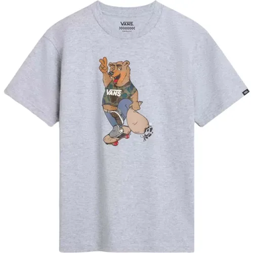 Peace Oso T-shirt , Herren, Größe: L - Vans - Modalova