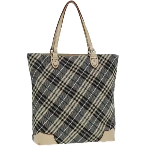 Pre-owned Canvas totes , female, Sizes: ONE SIZE - Burberry Vintage - Modalova