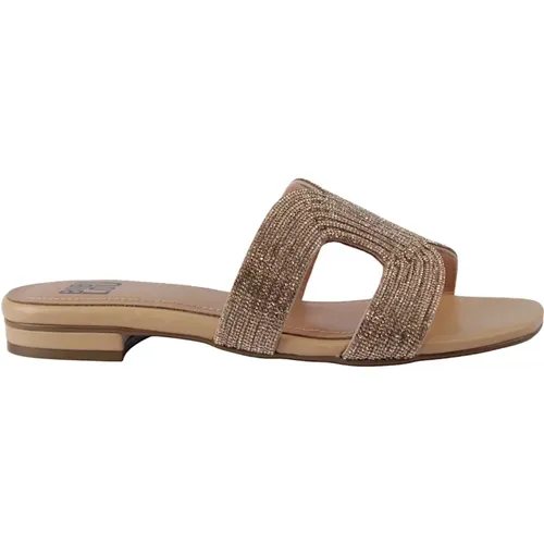 Swarovski Ciabatta Sandalen , Damen, Größe: 36 EU - Bibi Lou - Modalova