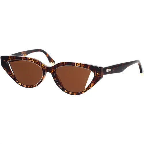 Glamorous Way Sunglasses , female, Sizes: 52 MM - Fendi - Modalova