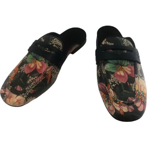 Pre-owned Multicolored Leather Mules , female, Sizes: 4 UK - Isabel Marant Pre-owned - Modalova