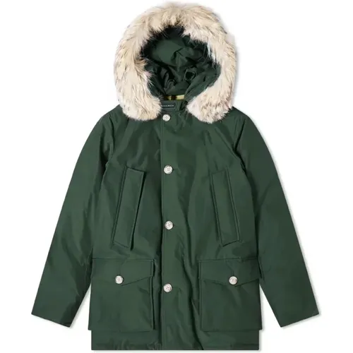 Winter Parka Jacket , male, Sizes: XL - Woolrich - Modalova