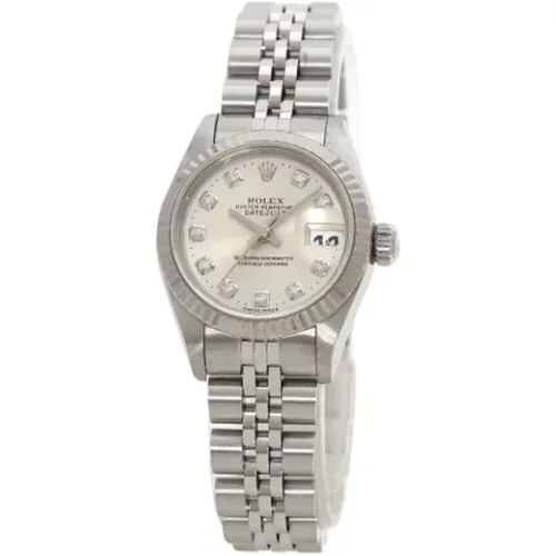 Pre-owned White Gold watches , female, Sizes: ONE SIZE - Rolex Vintage - Modalova