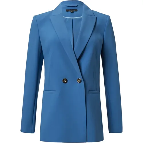 Leichter Twill-Blazer Regular Fit - comma - Modalova