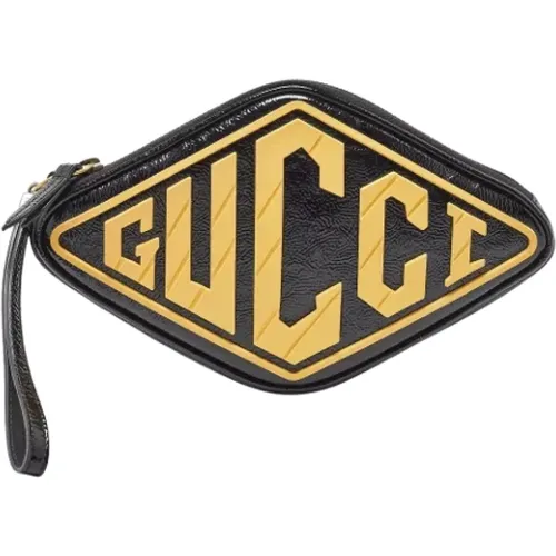 Pre-owned Leder clutches - Gucci Vintage - Modalova