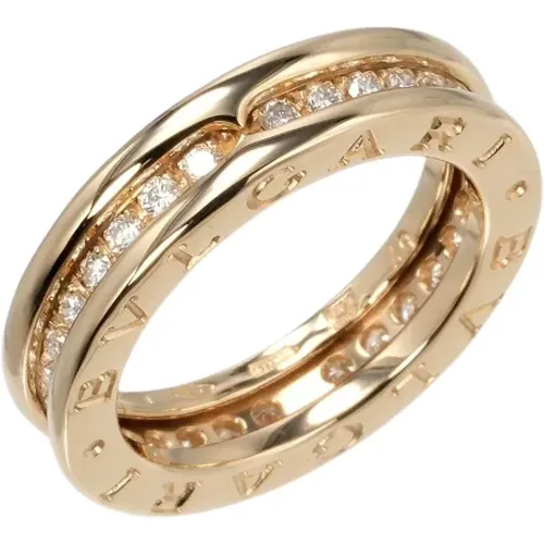 Pre-owned Gold rings , female, Sizes: ONE SIZE - Bvlgari Vintage - Modalova