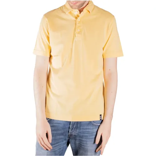 Gelbes Ice Cotton Polo Shirt - Drumohr - Modalova