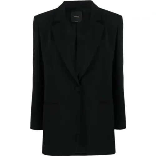 Stretch Jacket Button Fastening , female, Sizes: 2XS - pinko - Modalova