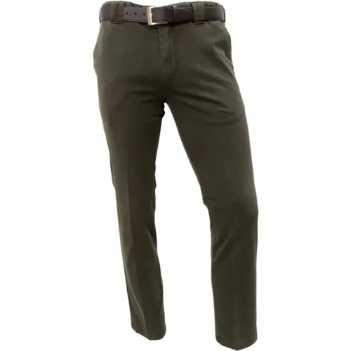 Oslo trousers , male, Sizes: L - Meyer - Modalova