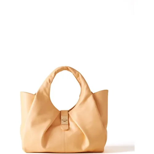 Cortina Shopper Medium - Napa Calf Handtasche , Damen, Größe: ONE Size - Borbonese - Modalova