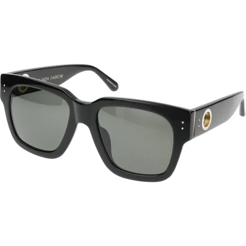 Amber Sunglasses , female, Sizes: 55 MM - Linda Farrow - Modalova