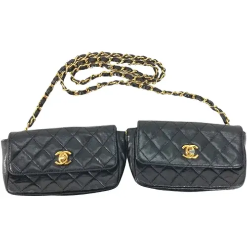 Pre-owned Leather chanel-bags , female, Sizes: ONE SIZE - Chanel Vintage - Modalova