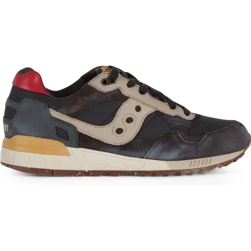 Leder- und Stoff-Sneakers Shadow 5000 - Saucony - Modalova