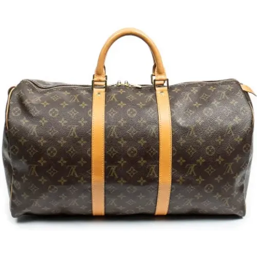 Pre-owned Coated canvas handbags , female, Sizes: ONE SIZE - Louis Vuitton Vintage - Modalova