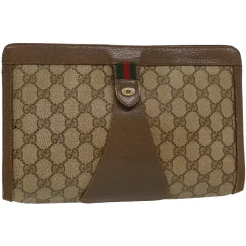 Pre-owned Canvas gucci-bags , female, Sizes: ONE SIZE - Gucci Vintage - Modalova