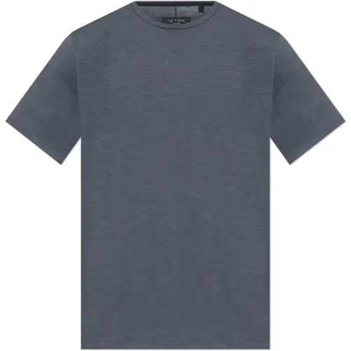 T-shirt Flamę , Herren, Größe: L - Rag & Bone - Modalova