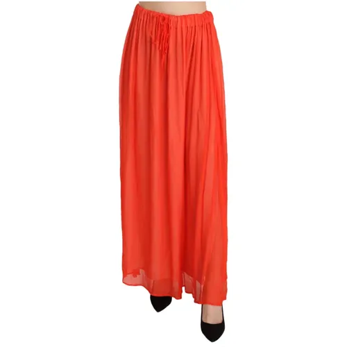 Pleated Maxi Skirt , female, Sizes: M - Jucca - Modalova