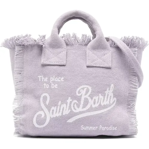 Mini Strandtasche für Frauen,Stilvolle Mini Strandtasche - MC2 Saint Barth - Modalova