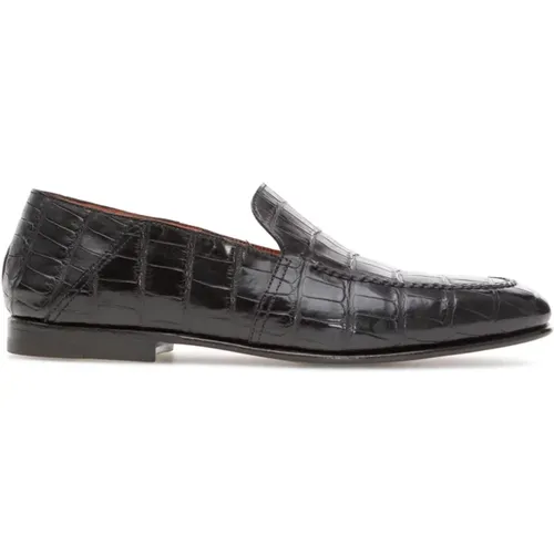 Stylish Loafers for Men , male, Sizes: 7 UK, 8 UK, 9 UK, 8 1/2 UK, 11 UK - Santoni - Modalova