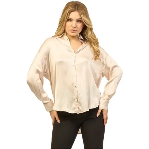Soft Viscose Shirt , female, Sizes: L, XS, XL, S - YES ZEE - Modalova