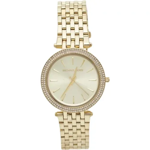 Pre-owned Fabric watches , female, Sizes: ONE SIZE - Michael Kors Pre-owned - Modalova