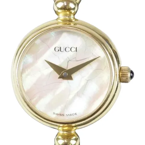 Pre-owned Fabric watches , female, Sizes: ONE SIZE - Gucci Vintage - Modalova