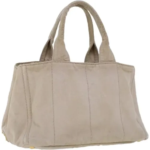 Pre-owned Canvas prada-bags , female, Sizes: ONE SIZE - Prada Vintage - Modalova