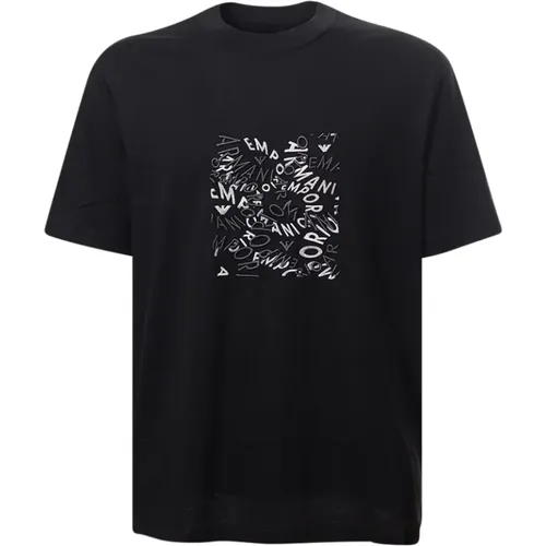 T-Shirts , Herren, Größe: S - Emporio Armani - Modalova