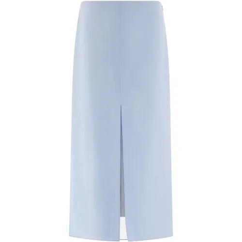 Klare Blaue Shorts für Frauen Aw24 - Salvatore Ferragamo - Modalova