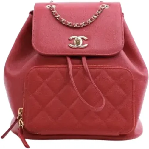 Pre-owned Leather chanel-bags , female, Sizes: ONE SIZE - Chanel Vintage - Modalova