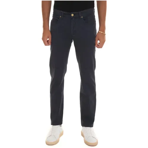 Slim Fit 5-Pocket Trousers , male, Sizes: W35, W34, W42, W40, W38 - Jeckerson - Modalova