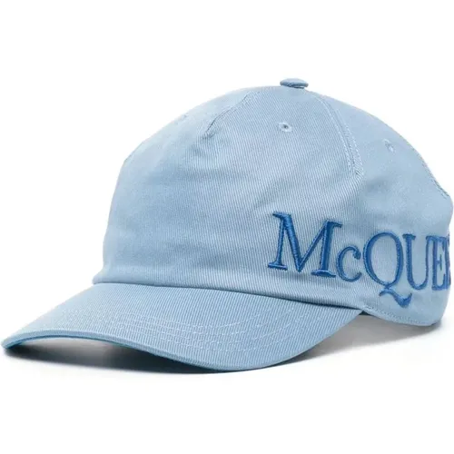 Embroidered Baseball Cap with Logo , male, Sizes: L, S, M - alexander mcqueen - Modalova